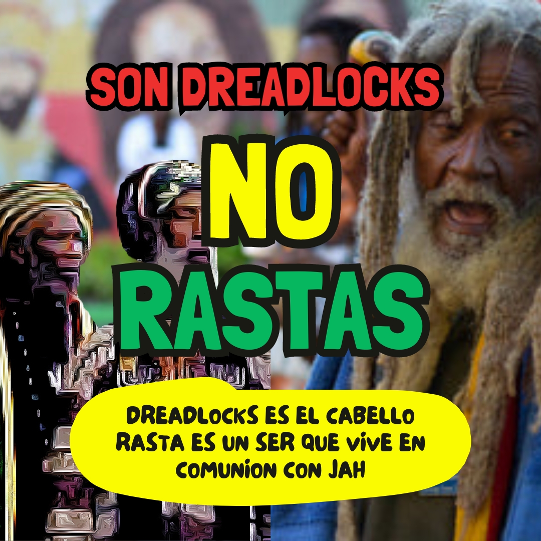No se llaman rastas, se llaman dreadlocks