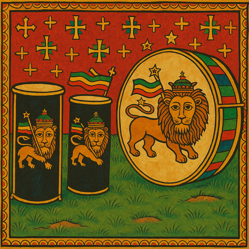 Son los tres tambores del nyabinghi Las tres voces (tambores) Nyabinghi:
🥁 El Thunder Drum
🥁 El Funde
🥁 El Repeater, o Kete